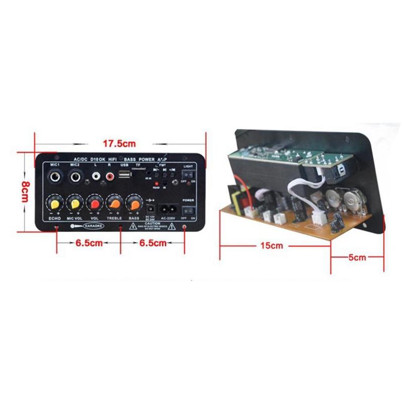 Product Introduction of Bảng Mạch Bluetooth Bộ Khuếch Đại Kỹ Thuật Số Âm Thanh, Âm Thanh Loa, Công Suất 30-120W, Điện Áp 220V / 12V / 24V, Thích Hợp Cho Karaoke Trên Ô Tô, Mô-đun AMP Bộ Khuếch Đại Mono, Loa Bluetooth Tự Làm, Công Suất Cao 1