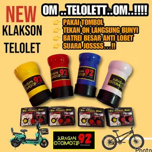 KLAKSON TELOLET UNTUK SEPEDA / BEL SEPEDA BASURI Outdoor