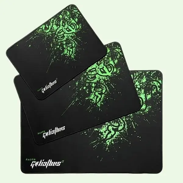 Bàn Di Chuột Máy Tính Razer 2 ly bé(20x25cm) -4 ly nhỡ(25x30cm)- Bề Mặt Vải Mềm Mịn, Mặt Dưới Cao Su