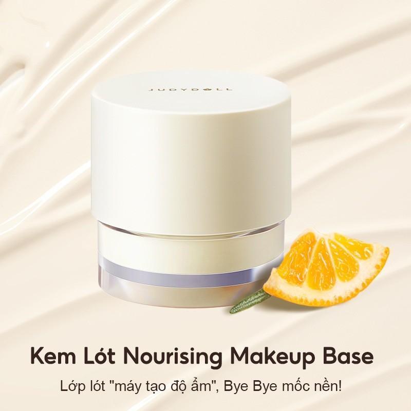 Kem Lót Trang Điểm JUDYDOLL 30g Dưỡng Ẩm Hương Quýt Biển Nâng Tone Kiềm Dầu Mịn Lì Thu Nhỏ Lỗ Chân Lông dpc nang lot kem  lót phấn  nước  cushion 8