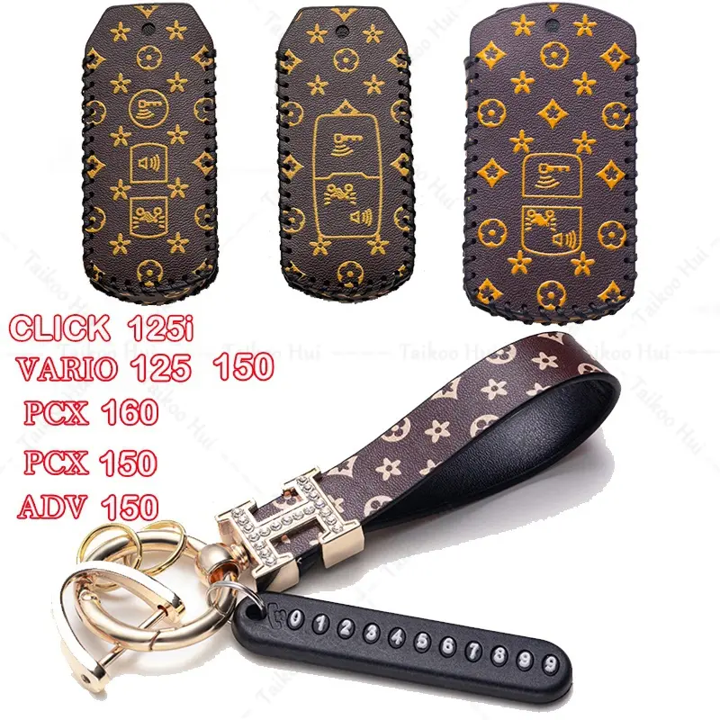 Vỏ Bọc Chìa Khóa Bằng Da Thủ Công Tay, Người Chiến Thắng V3 SH, Chế Độ SH, Tầm Nhìn, Chất Liệu Chì, Người Chiến Thắng X, Mẫu 2 Nút, 2021 Hàng Mới Về Nội Thất 8