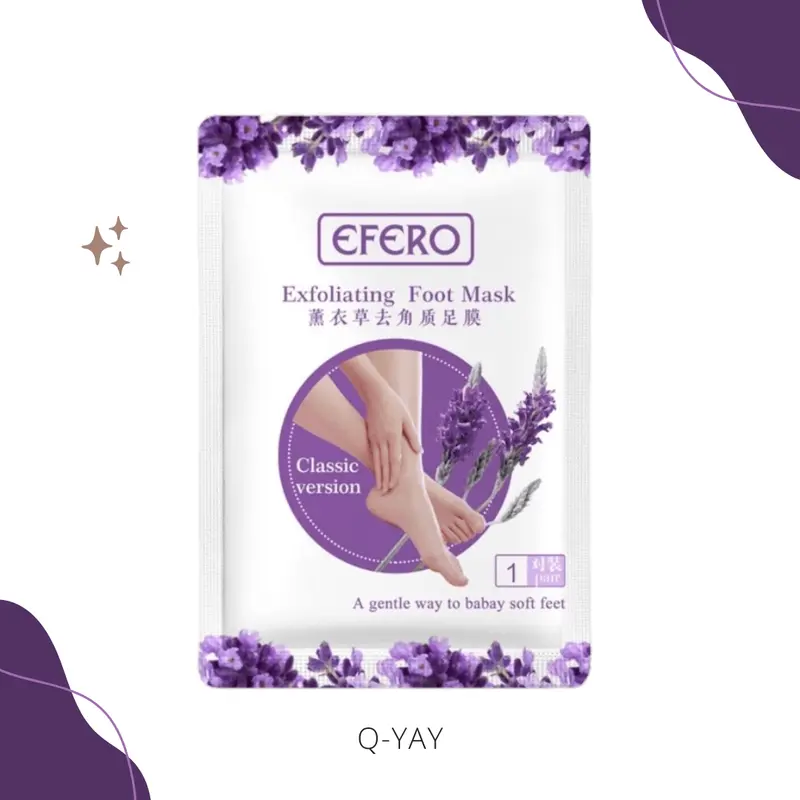 Masker effero kaki dan tangan - lavender exfoliating Foot Hand Mengelupas 4