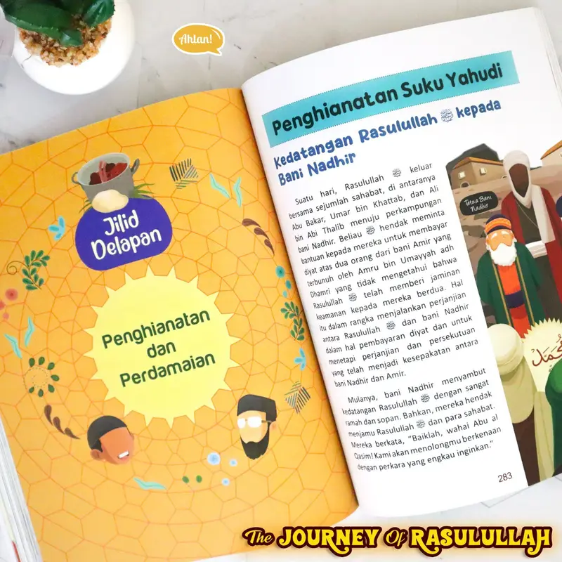 The Journey of Rasulullah (350 Episode Sirah Rasulullah Shallallahu 'Alaihiwasallam Fullcolor) 5