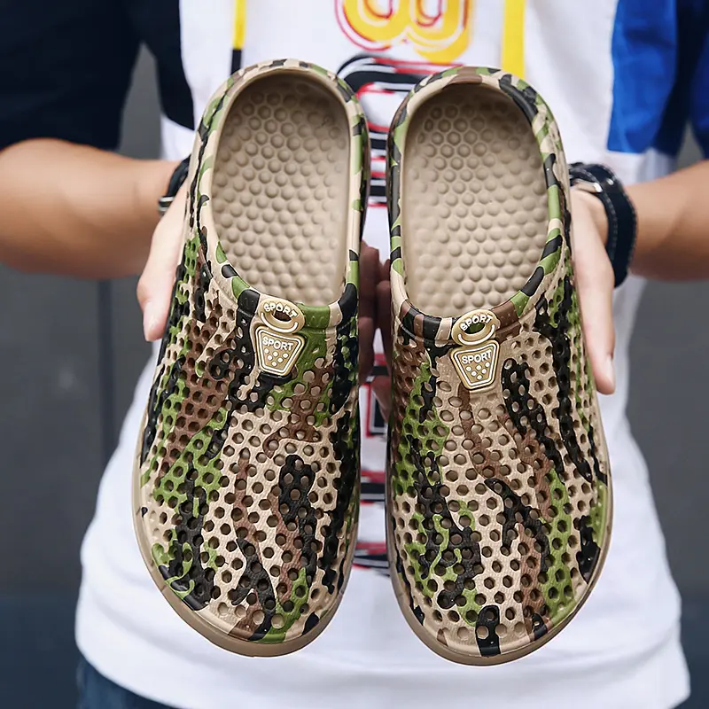 Giày Rằn Ri, Dành Cho Nam, Guốc Thoáng Khí, Có Cỡ 40-45 5