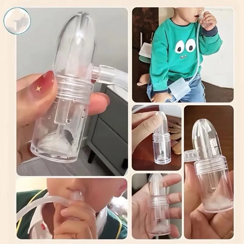 ￼Dụng cụ hút mũi cầm tay thế hệ mới, lực hút mạnh, êm, an toàn cho bé 3