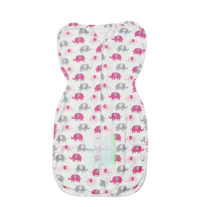 Product Introduction of Swaddling Sleeping Bag Newborn Transition Swaddling Sleeping Bag Cotton Sleeping Bag Open Two-Way Zipper 10