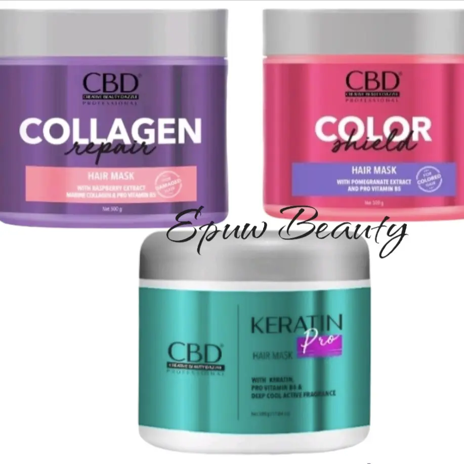 HAIR MASK CBD KERATIN TREATMENT / MASKER RAMBUT CBD