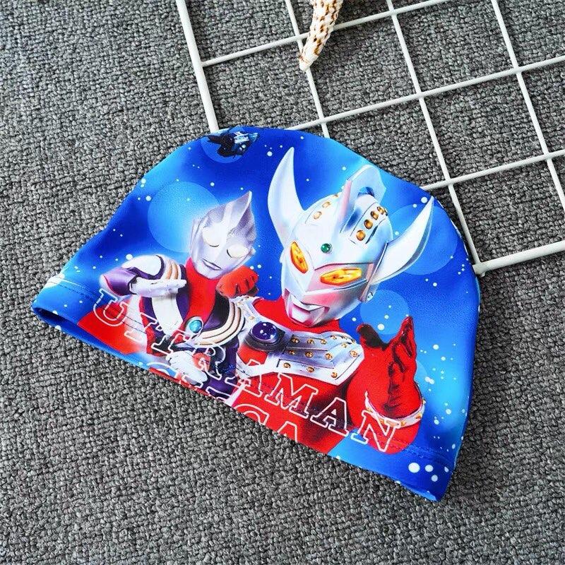 Set bơi bé trai HCM Hoả Tốc 3 chi tiết áo+quần+nón hoạ tiết Made in China Sport Kids - Voi 5