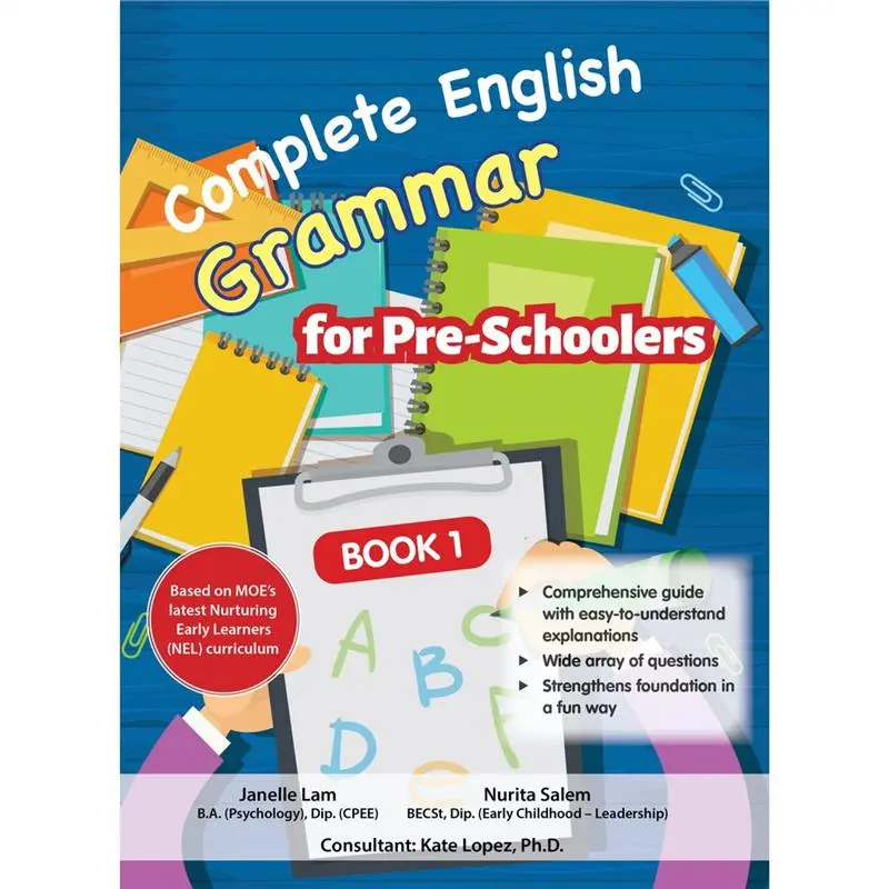 100% Quality Complete Grammar For Pre-Schoolers Book 1/Preschool Assessment Books