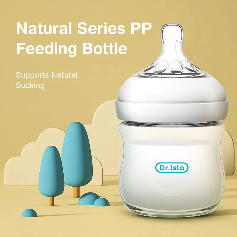 Botol Minum Bayi Baru Lahir Bebas BPA 330ml/150ml, Bahan Aman PP Accessories Bottle 8