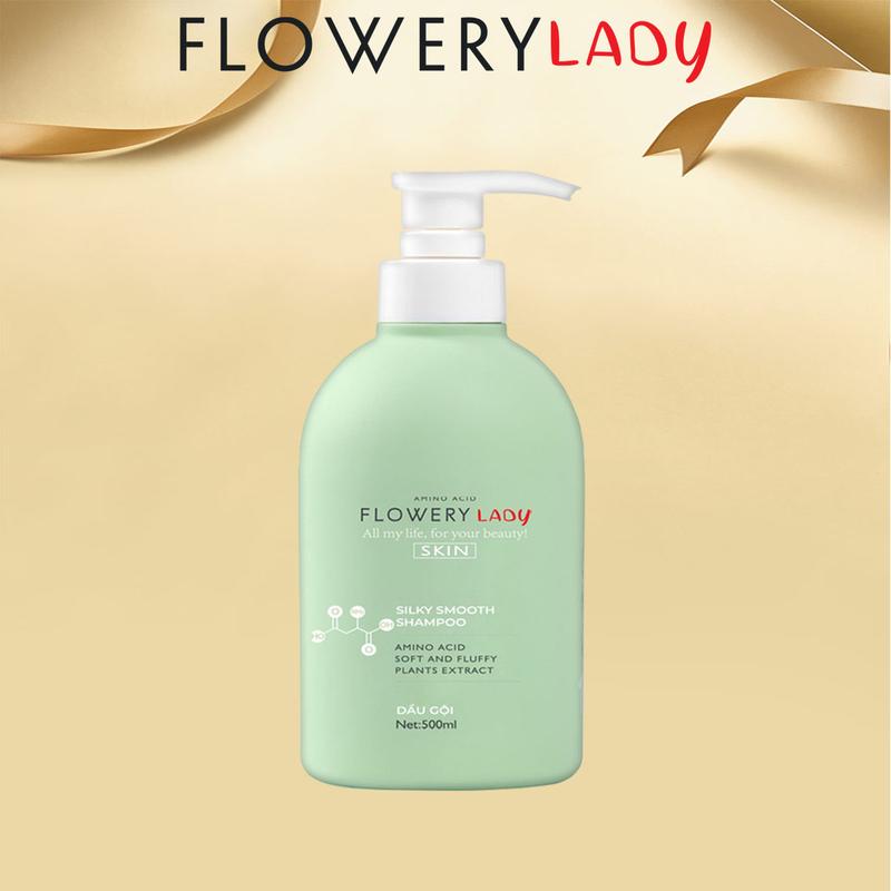 [Độc quyền livestream Mini] Dầu gội nước hoa muối biển Flowery LADY 500ml