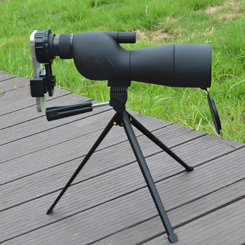 HD Spotting Scope Powerful Monocular Zoom Telescope Prism Waterproof for Birdwatching Target Shooting Camping 25-75x60