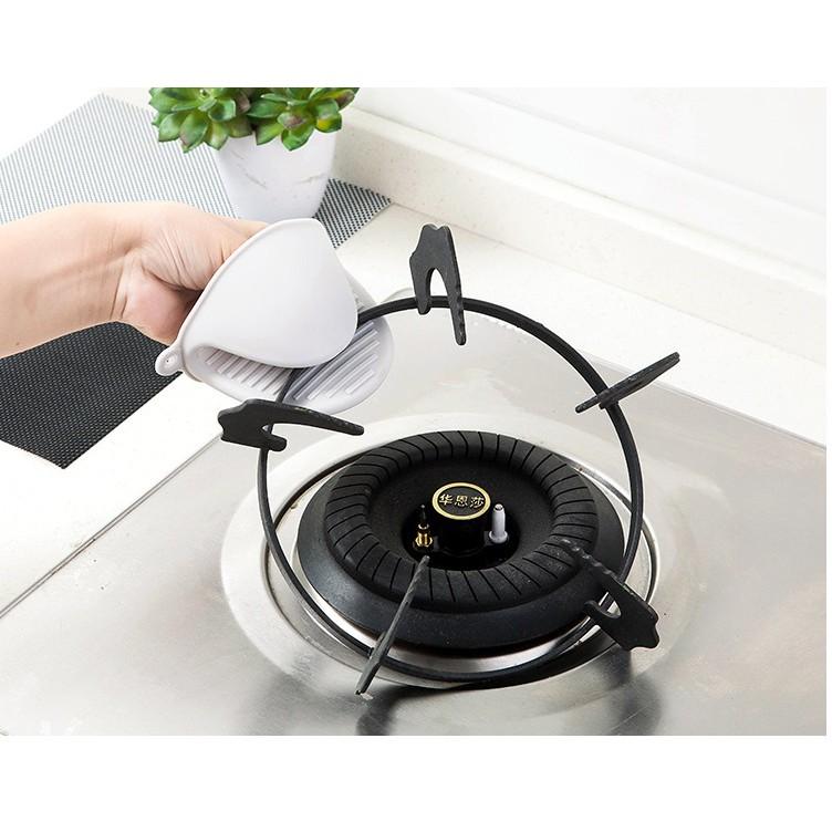 【Hwang】Set 2 miếng nhấc nồi  - Lót tay nhấc nồi cao silicon cách nhiệt chịu nóng nhiều màu 7