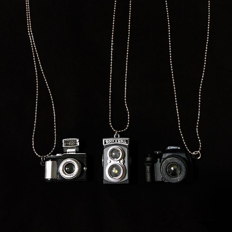 Mặt Dây Chuyền Máy Ảnh Lung Linh Vòng Cổ, Thiết Kế Thích Hợp, Phong Cách Thanh Lịch, Phụ Kiện Cá Tính