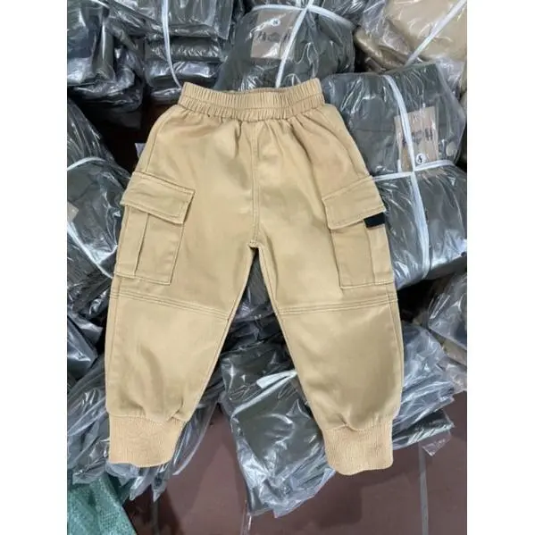 Quần kaki túi hộp bo gấu túi hộp cho bé trai size 8 đến 30kg mã 2 6