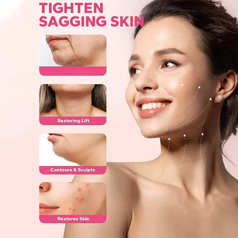 【TERSEDIA & COD】Masker Perban Pelangsing Wajah Alat Kecantikan Tidur Pembentuk Wajah Masker Dagu Berbentuk V Sabuk Pelangsing Wajah & Terapi Garis V Dagu Pembentuk Wajah Masker Pengencang Wajah & Dagu Masker Pengencang Wajah 5