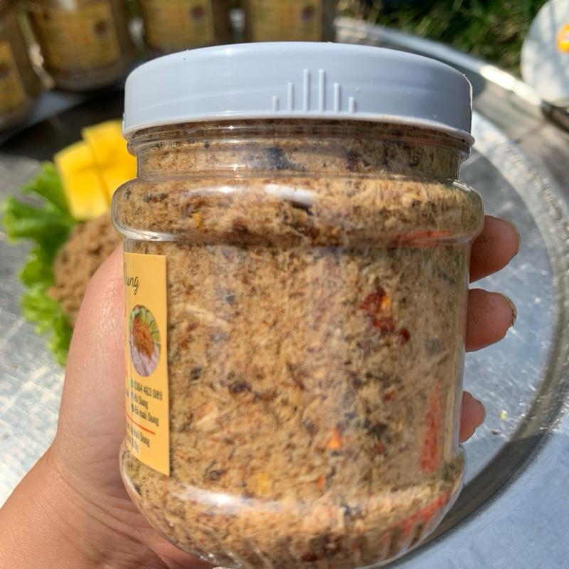 Cá khô giã ớt siêu cay tây bắc ăn cùng với cơm food- Snack (200g)