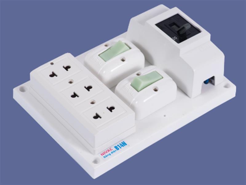 Bảng điện nổi Nival Ráp sẵn, Model: NIVAL-RAP-SẴN taplo  điện chịu tải cao