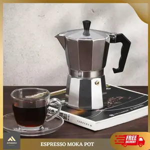 Moka Pot 1 Cup 50ml Alat Kopi Espresso Mokapot Moca Pot Mocapot Coffee