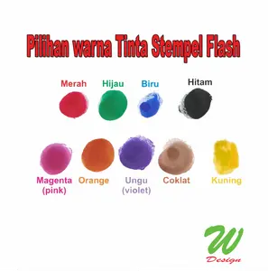 Tinta Refill stempel Flash 5 ML bisa dipakai ribuan cap Toner