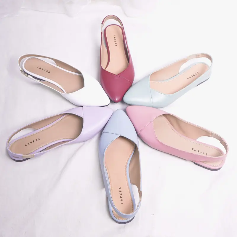 Lapepa Freya All Colors Flatshoes | sepatu flat wanita kekinian terbaru warna hitam cokelat olive putih biru salem lilac mint maroon official mall yuk beli flatshoes lokal kualitas import korea Shoes Cewek 0