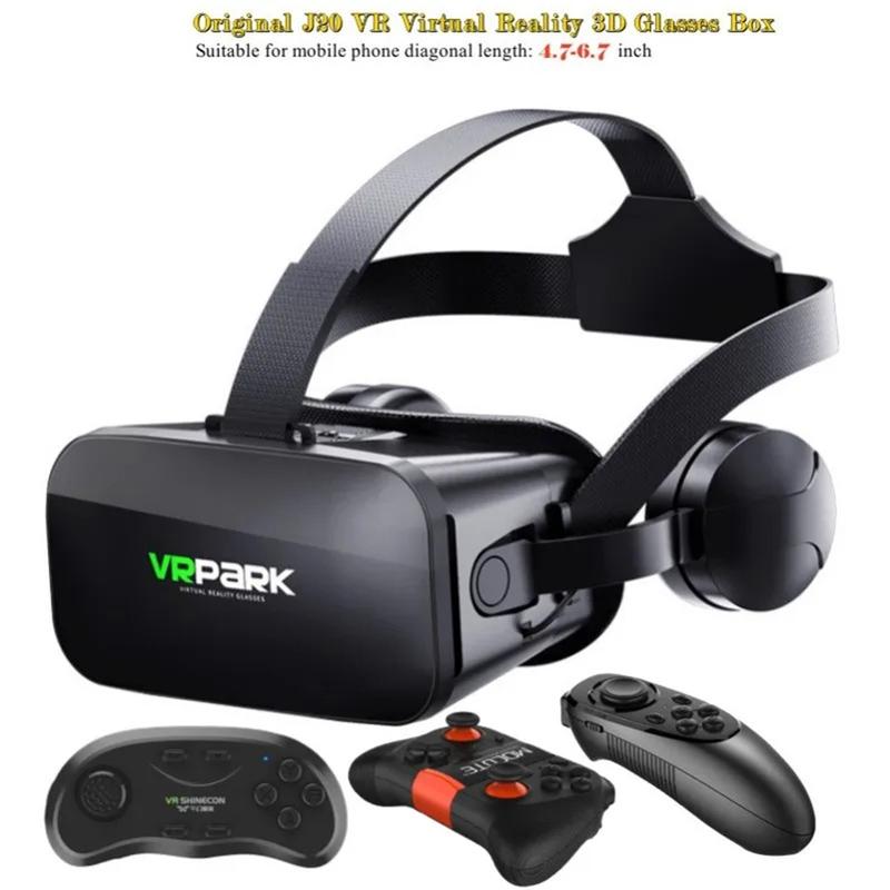 Kính VR 4K cho iOS và Android: Trải nghiệm 3D nhập vai trong màu đen thời trang!