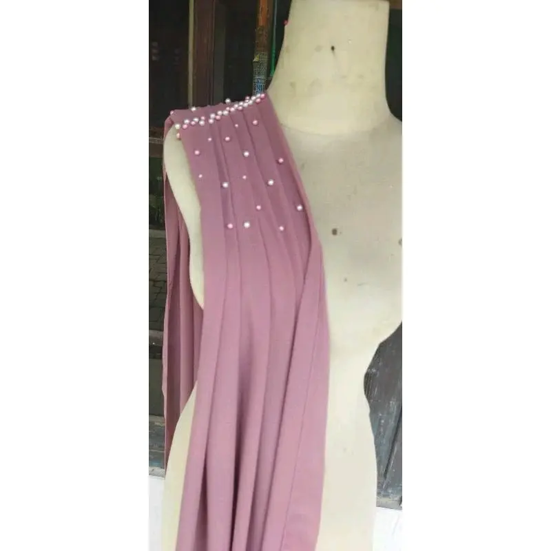 Selendang Kebaya Lepas Pasang Tile Tule Premium Slayer Sayap Bahu Kebaya Modern Wisuda Engagement Panjang 1