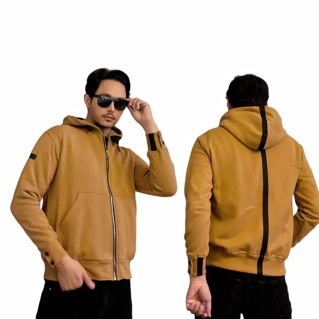 Jaket Almond stripe hitam by aranesia