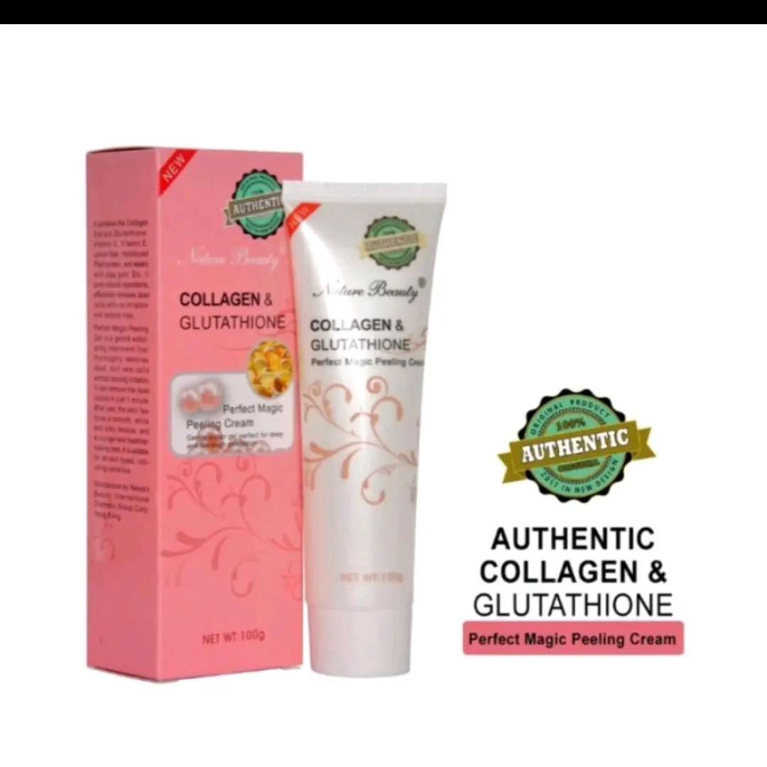 Collagen and Glutathione Magic peeling Cream - TikTok Shop Philippines Collagen and Glutathione Magic peeling Cream - TikTok Shop Philippines