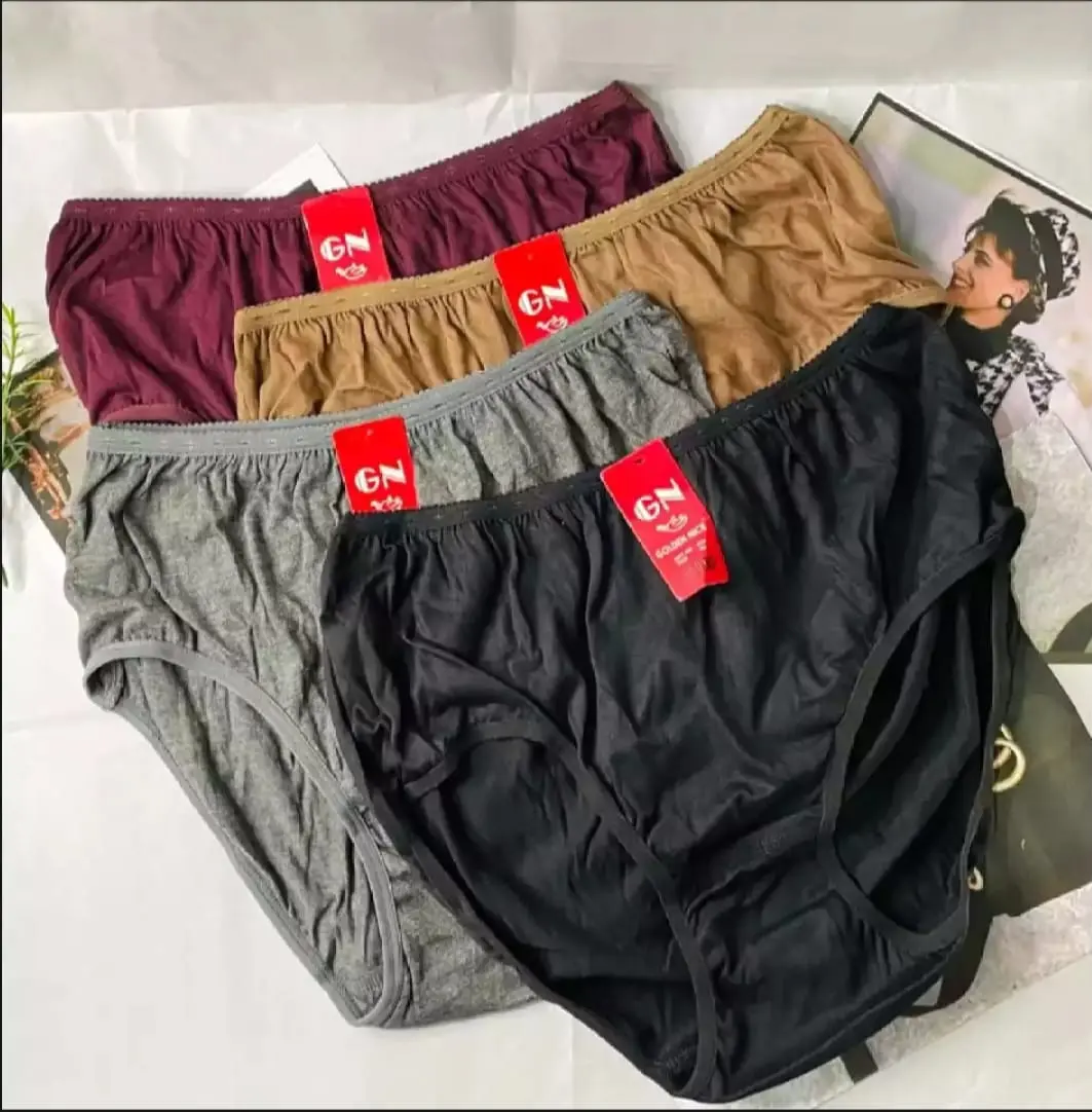 Promo Live 6 PCS DAN 12 PCS Celana Dalam Wanita <> Celana Dalam GOLDEN NICK, ADA 4 PILIHAN WARNA NYA katun nyaman Remaja Motif
