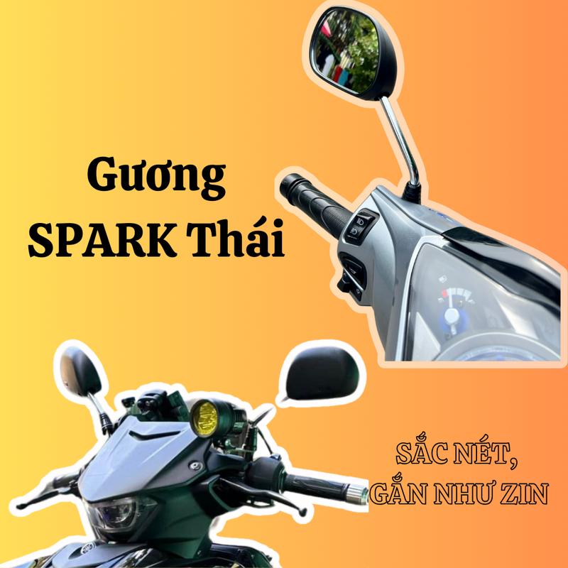 GƯƠNG SPARK THÁI GẮN CHO CÁC DÒNG XE MÁY YAMAHA kính kính spark