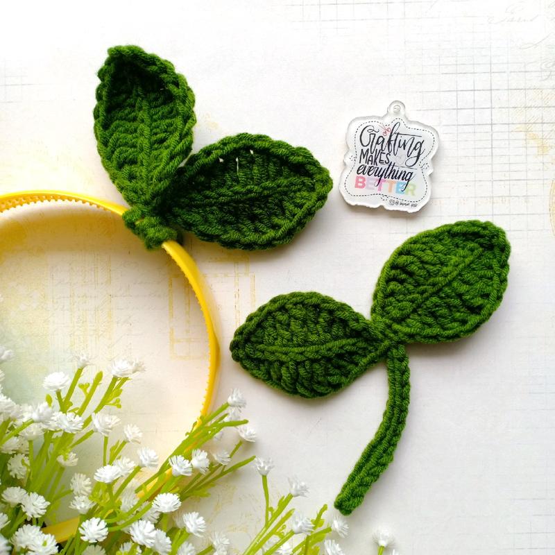 Daun Sprout Crochet Serbaguna 2