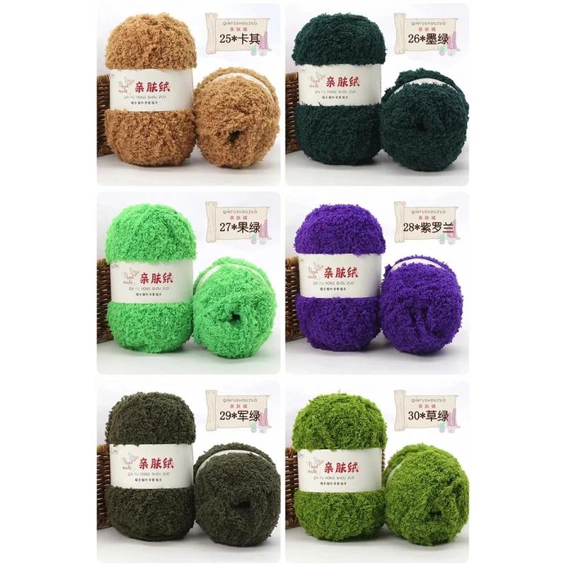 Product Introduction of Wool knitted scarf hat yarn crocheted handmade toys 11