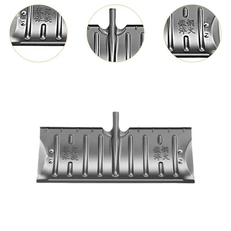 Product Introduction of Đầu Xẻng Tuyết Ngoài Trời, Làm Bằng Thép Mangan, Đa Năng, Thay Thế Cho Đường Lái Xe Ô Tô, Dụng Cụ Khẩn Cấp Mùa Đông, 57x27cm 1
