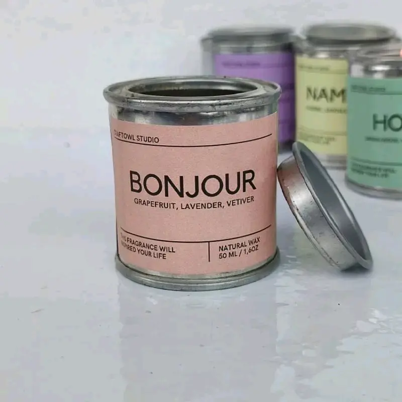 Scanted Candle Aromaterapi Lilin Aroma terapi Greeting candle - Aromatherapy Souvenir Wedding Grosir Gift Hampers 5
