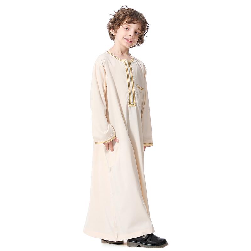 Product Introduction of Indian Teen Clothing Teen Boys Robe Muslim Boys Clothing Muslim Boys Indian Boys Clothing 9