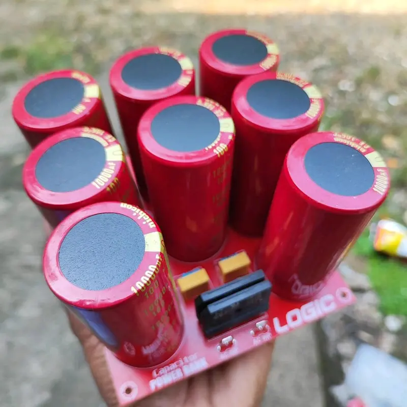 psu 8 elco 10rb uf 100v nichicon merah 1