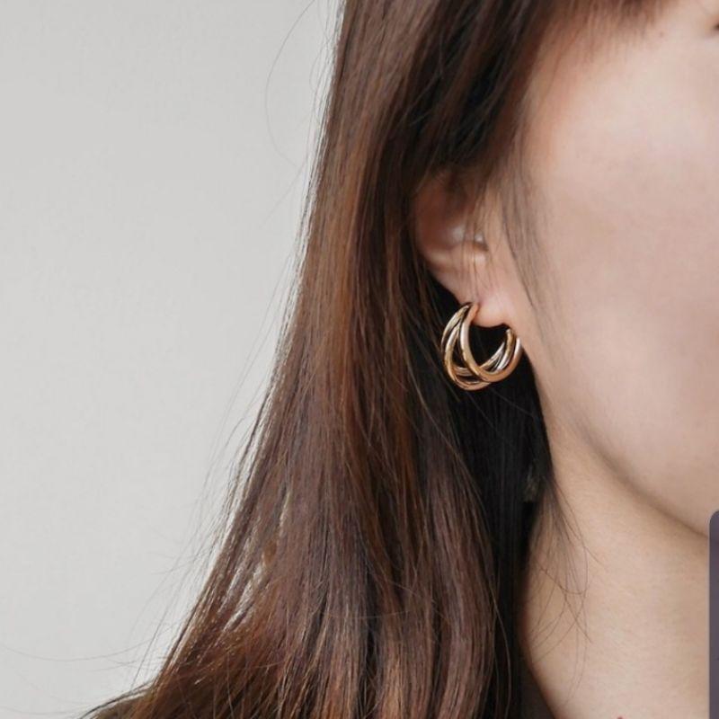 Product Introduction of Anting Wanita Korea Giwang Aksesoris Perhiasan Imitasi Earrings Gaya Vintage Bohemian 21
