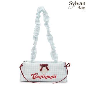 กระเป๋าสะพายไหล่, กระเป๋าถือ, สำหรับผู้หญิง, สไตล์เกาหลี, การออกแบบโบว์หวาน, กระเป๋าใต้วงแขน, กระเป๋าแบแกตต์ใหม่, อเนกประสงค์แบบสบาย ๆ , มีให้เลือก 2 แบบ hand  bag shoulder  bag