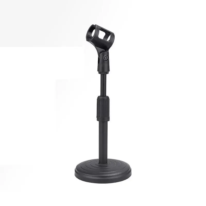 TaffSTUDIO Stand Mikrofon Desktop Disc Microphone Holder Adjustable Height - L3