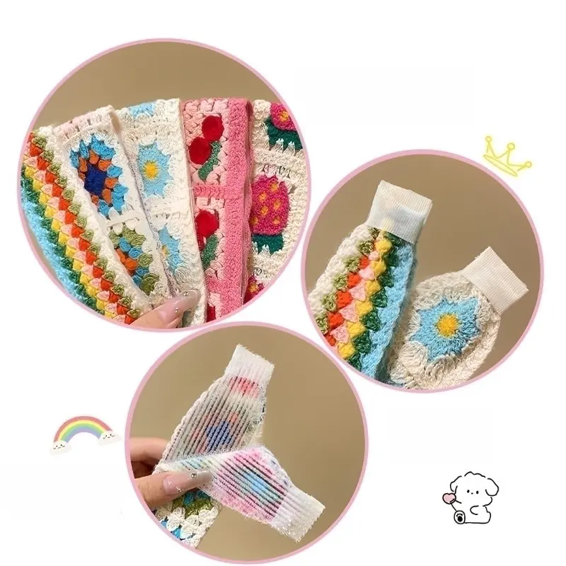 Băng Đô Dệt Kim, Phong Cách Dân Tộc Bohemian, Khăn Trùm Đầu, Thiết Kế Hoa Cổ Điển Dành Cho Phụ Nữ Và Trẻ Em Gái, Băng Đô Trán, Phụ Kiện Cài Tóc 6