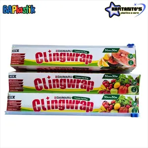 [NEW] Cling Wrap DAIMARU 30 x 30 m Dengan Pisau Wrap Makanan