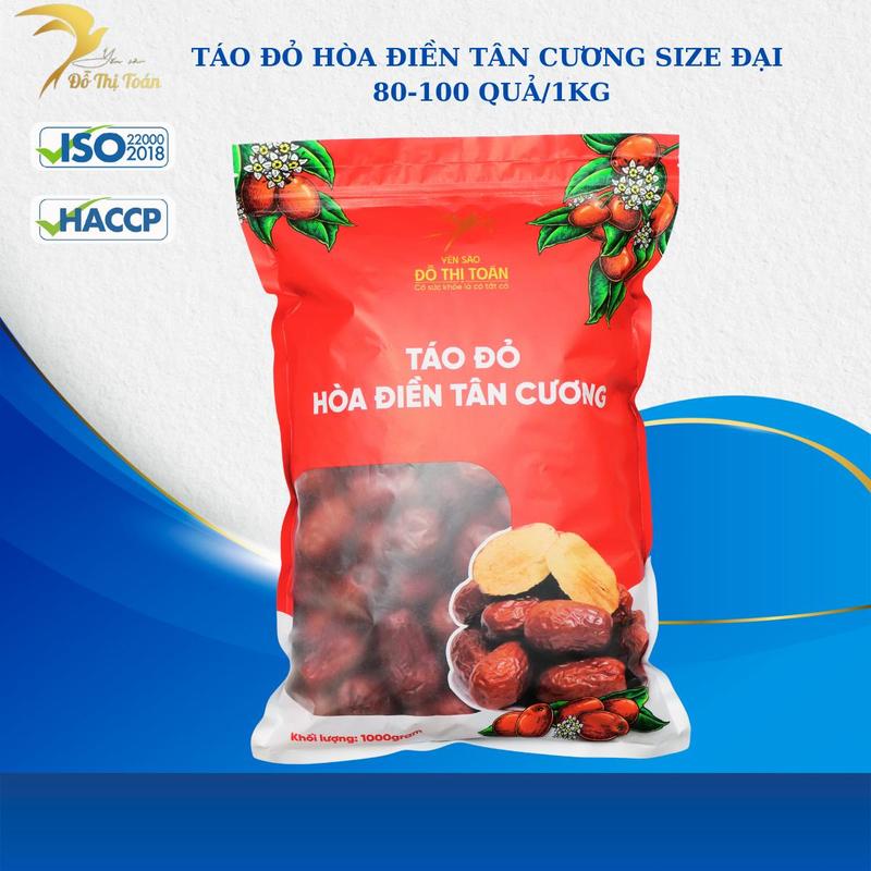 [PT-DTT SHOP] Táo đỏ Hòa Điền Tân Cương-Có nhiều size để lựa chọn-Khô dẻo, thịt dày ngon ngọt- Yến sào Đỗ Thị Toán Ăn Vặt