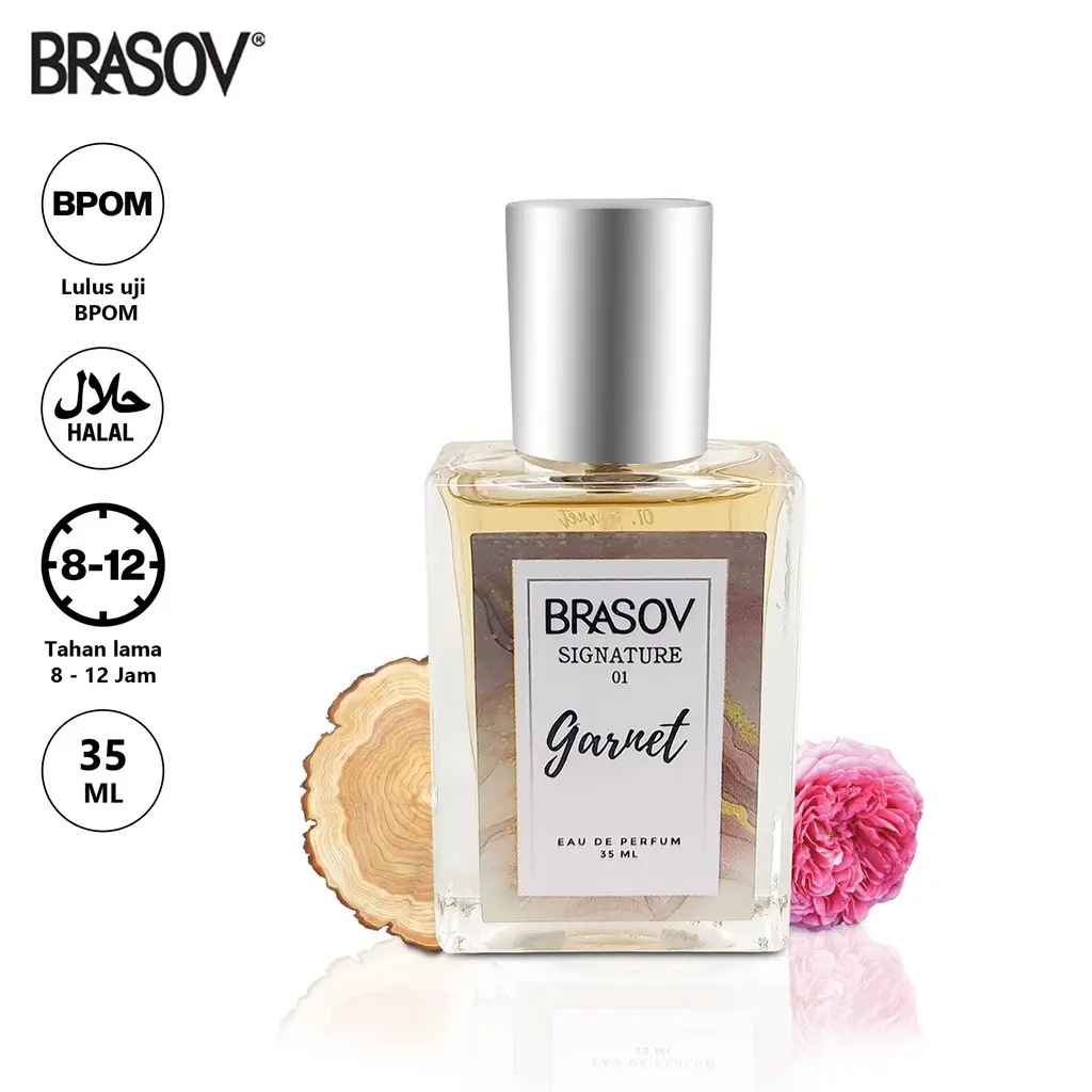 BRASOV Parfum wanita/Pria 35 ML || Eau De Parfume Signature Parfum Spray wangi wanita