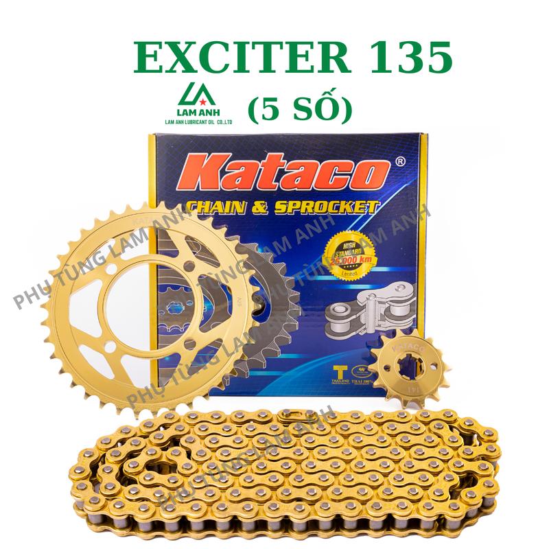 Kataco - Nhông sên dĩa exciter 135 (5 số ) Phụ Tùng