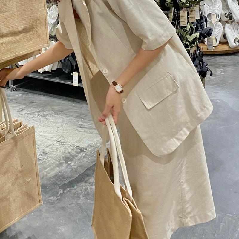 Áo blazer linen - Linen Blazer 1