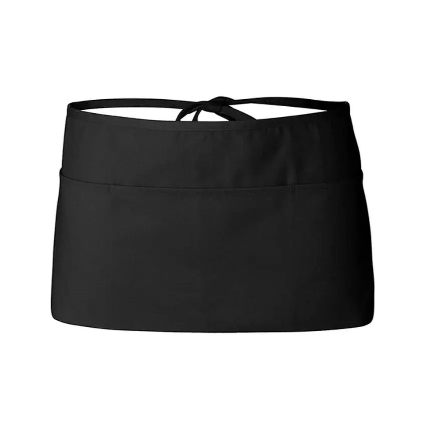 Solid Color Half-body Apron with Large Pocket, Simple Multi-purpose Work Apron, Business Restaurant Coffee Shop Craft Shop Apron, Kitchen Apron, Home Care Supplies
