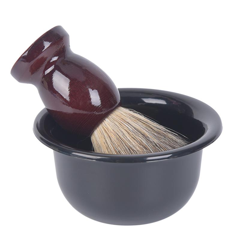 Product Introduction of Plastic Shaving Bowl Beard Razor Cup Shave Brush Face Cleaning Soap Cup Tool Set 12