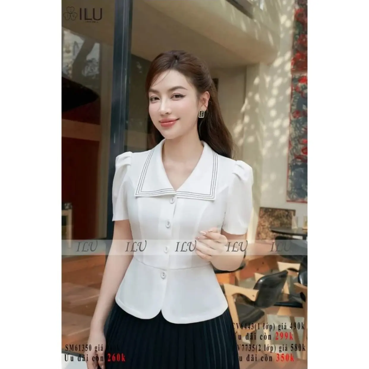 ÁO KIỂU FROM XINH XẮN TÔN DÁNG SỐ 1 ĐỦ SIZE S ĐẾN 5XL