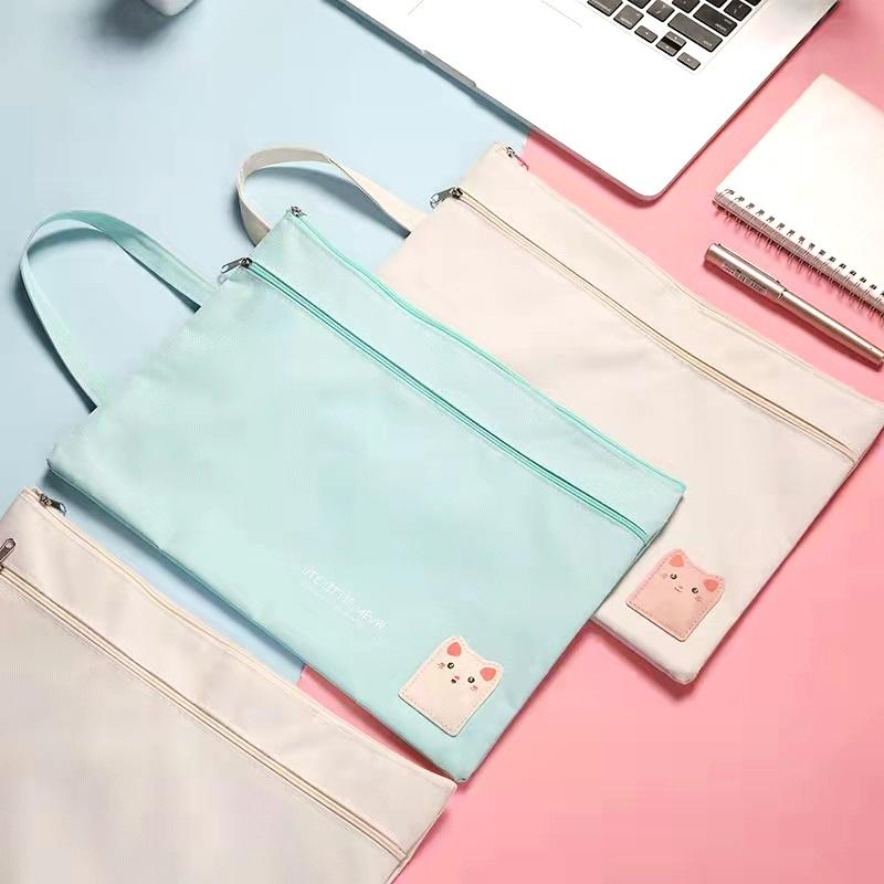 TEMPAT FILE A4 MOTIF LITTLE MEOW / FOLDER FILE A4 / TEMPAT ALAT TULIS Stationery 4